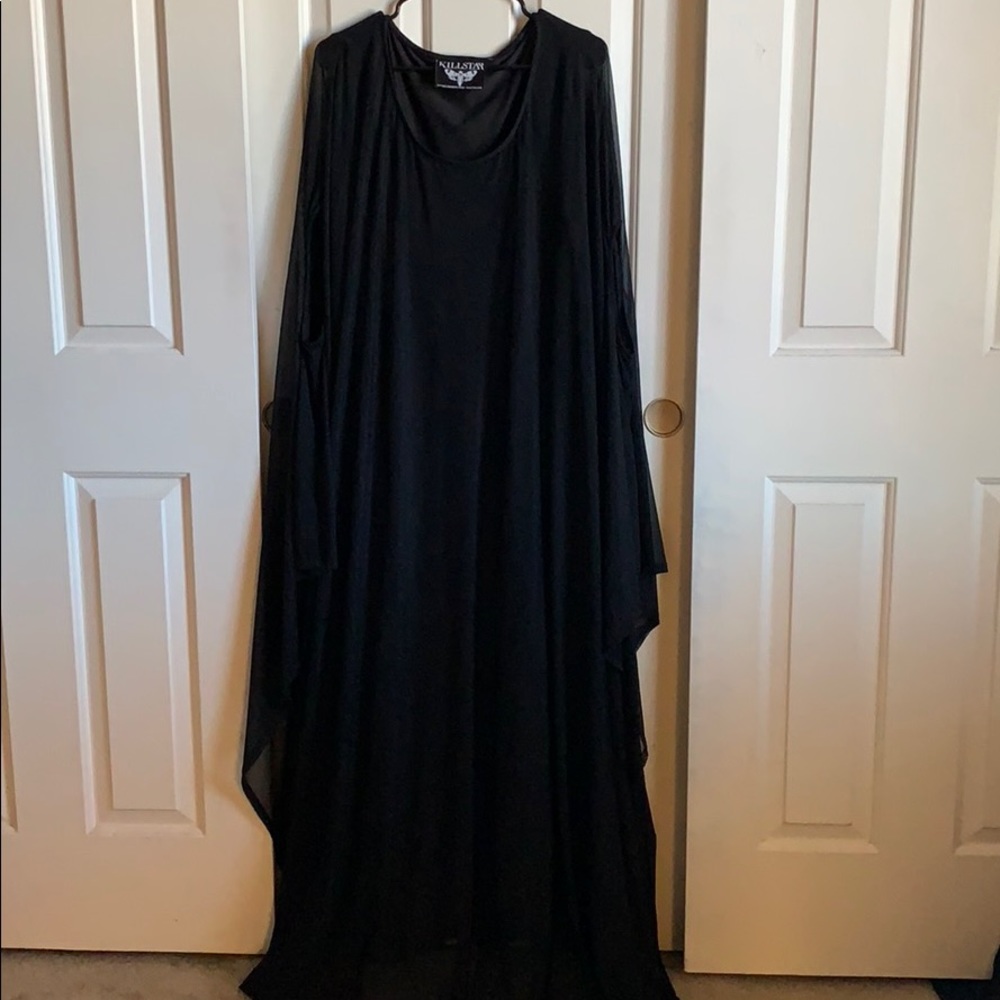 Killstar Mystic Hannah Hell Mesh Maxi